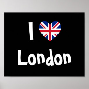 Poster J'aime Londres