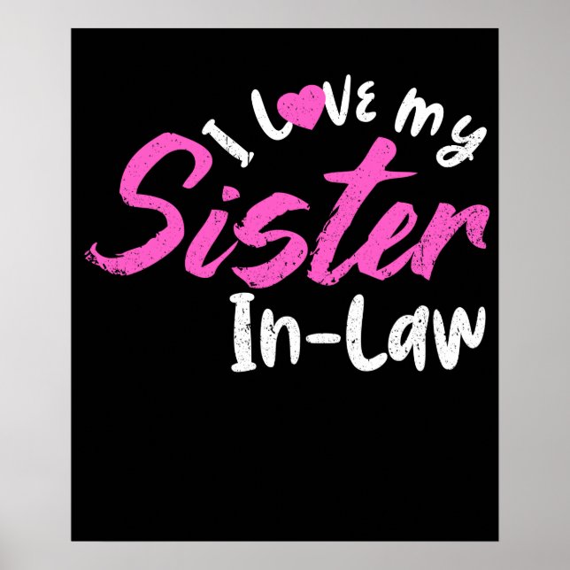 Poster J'aime ma soeur en droit (Devant)