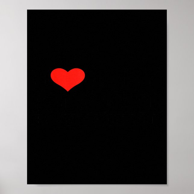 Poster J'Aime Mes Citations Amusantes De Mon Petit Ami Ch (Devant)