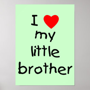 Poster J'Aime Mon Petit Frère