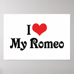 Poster J'Aime Mon Roméo