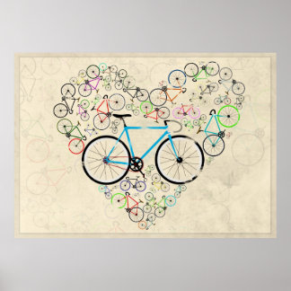 Poster J'Aime Mon Vélo