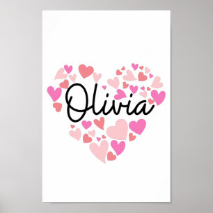 Poster J'aime Olivia