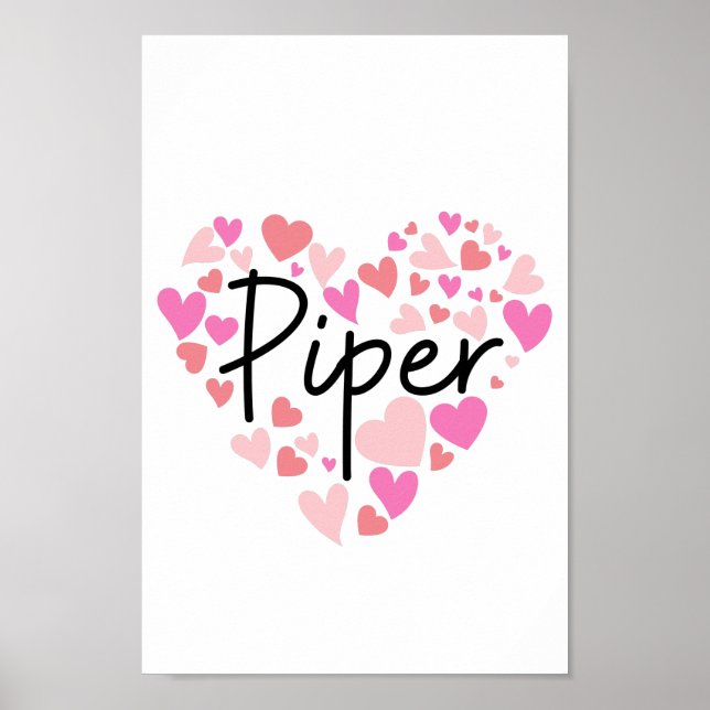 Poster J'aime Piper (Devant)