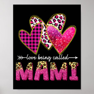 Poster J'aime qu'on m'appelle mami grand-mère valentine m