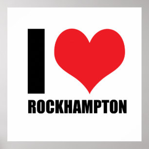 Poster J'aime Rockhampton