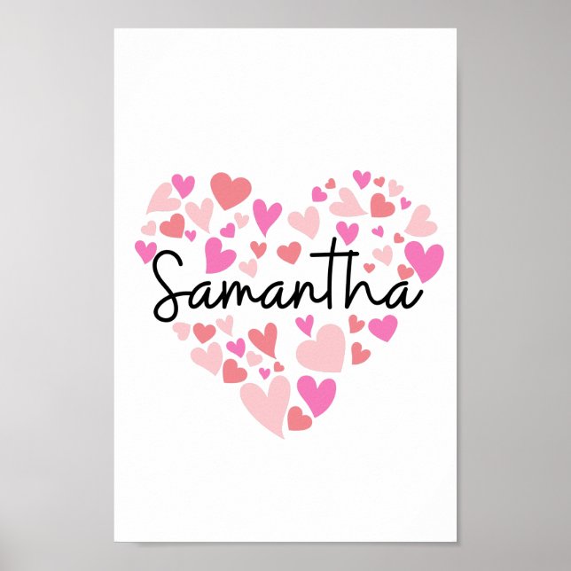 Poster J'aime Samantha (Devant)