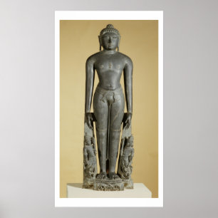 Poster Jain Tirthankara, Parsvanatha, Rajasthan, Prat