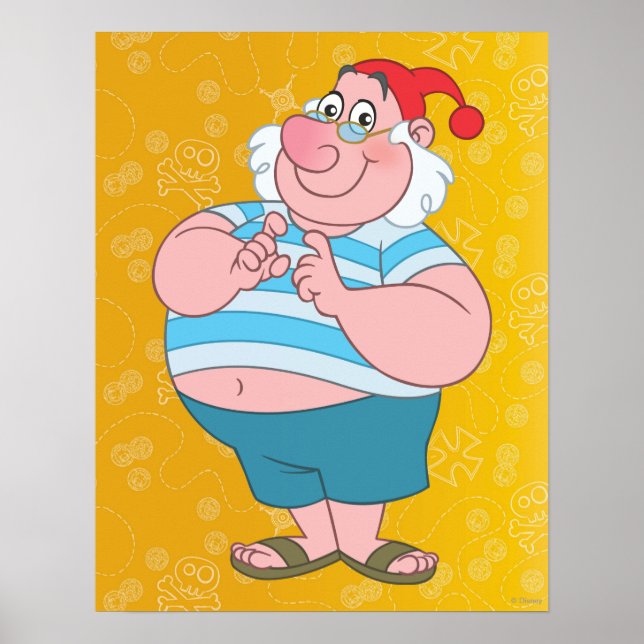 Poster Jake et les pirates du Neverland | M. Smee (Devant)