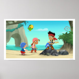 Poster Jake et les pirates du Neverland   Scène de guitar