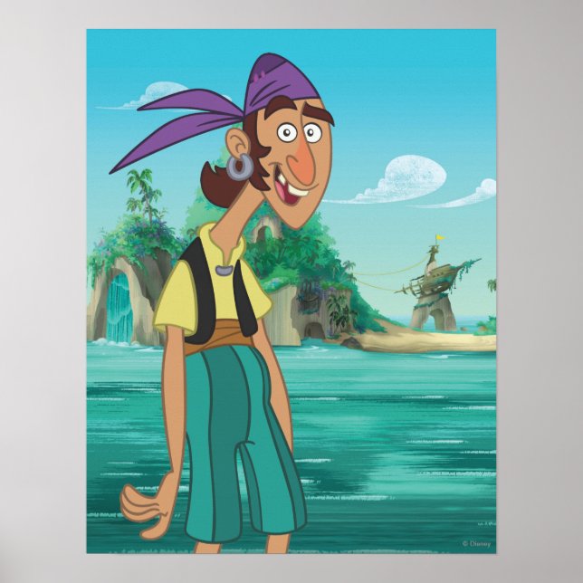 Poster Jake et les pirates terrestres | Bones (Devant)