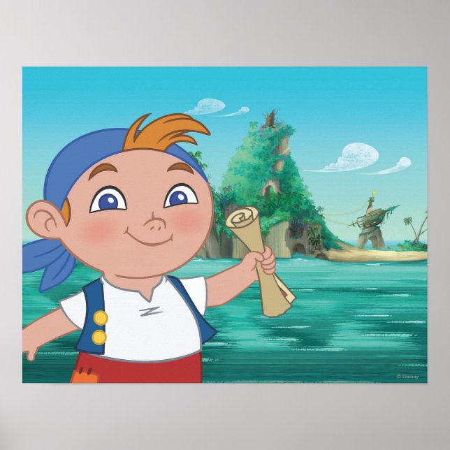 Poster Jake et les pirates terrestres | Cubby (Devant)