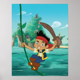 Poster Jake et les pirates terrestres Jake Running