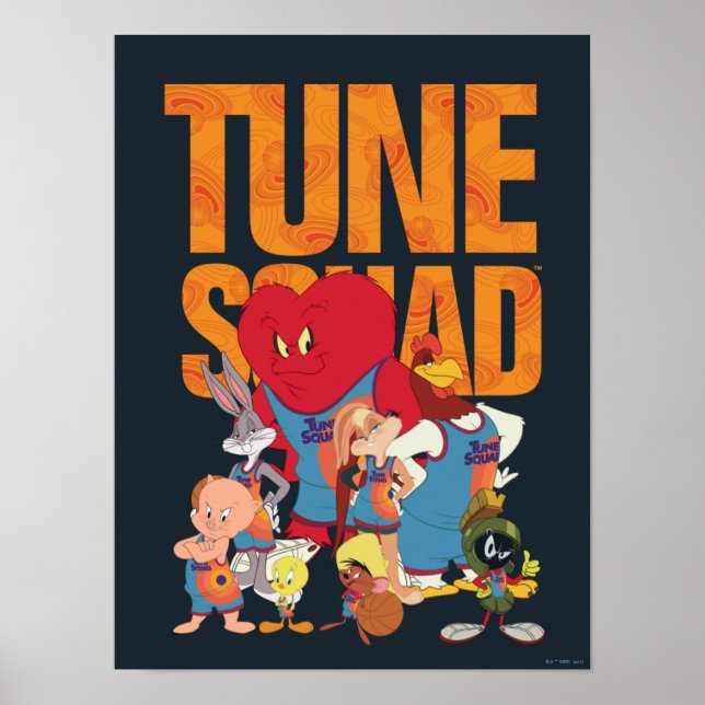 Poster JAM SPACE : UN NOUVEAU LEGAC™ | TUNE SQUAD™ Lineup (Devant)