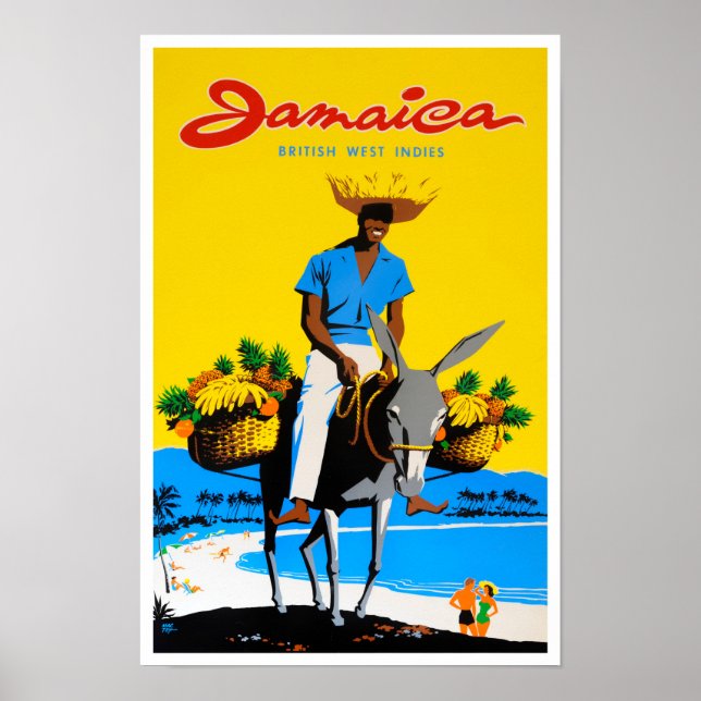 Poster jamaïcain vintage (Devant)