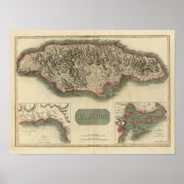 Poster Jamaïque (Devant)