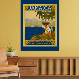 Poster Jamaïque - Joyau des Tropiques,