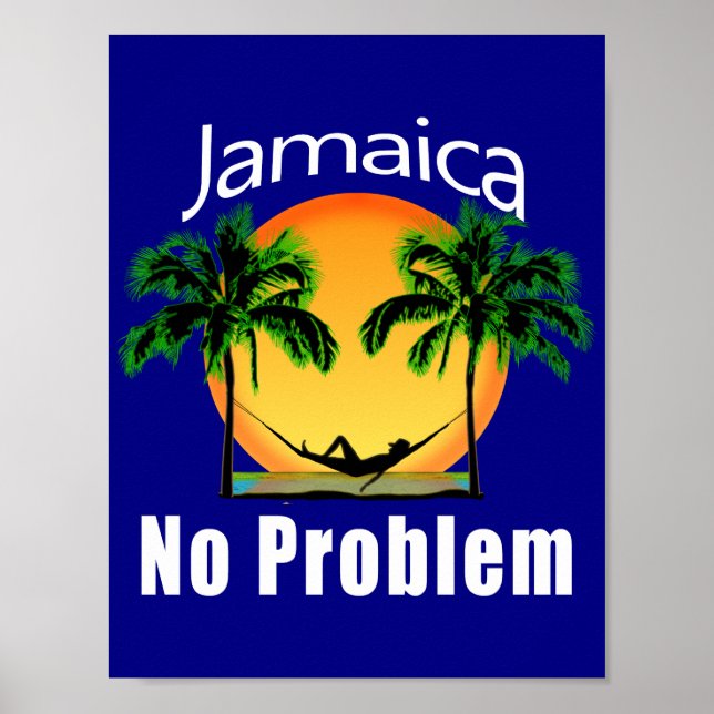 Poster Jamaïque : pas de problème (Devant)