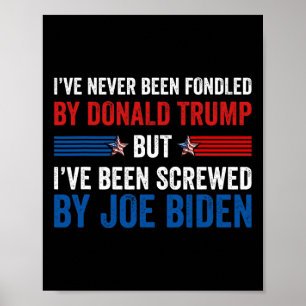 Poster Jamais Été Fondé Par Donald Trump Mais Joe Biden 2