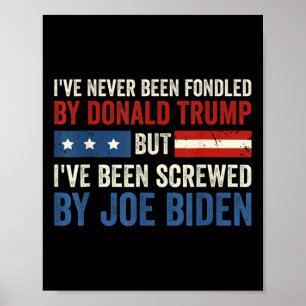 Poster Jamais Été Fondé Par Donald Trump Mais Joe Biden 6