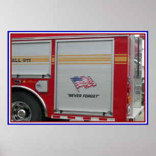 Poster jamais oublier 9-11