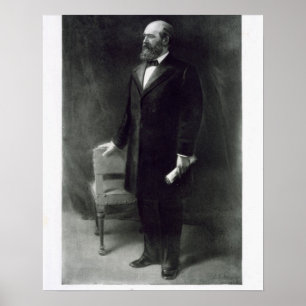 Poster James A. Garfield, 20e Président de l'United St