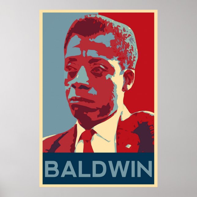 Poster James Baldwin (Devant)