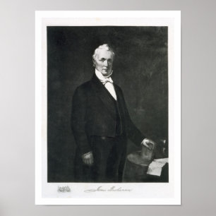 Poster James Buchanan, 15e président des États-Unis