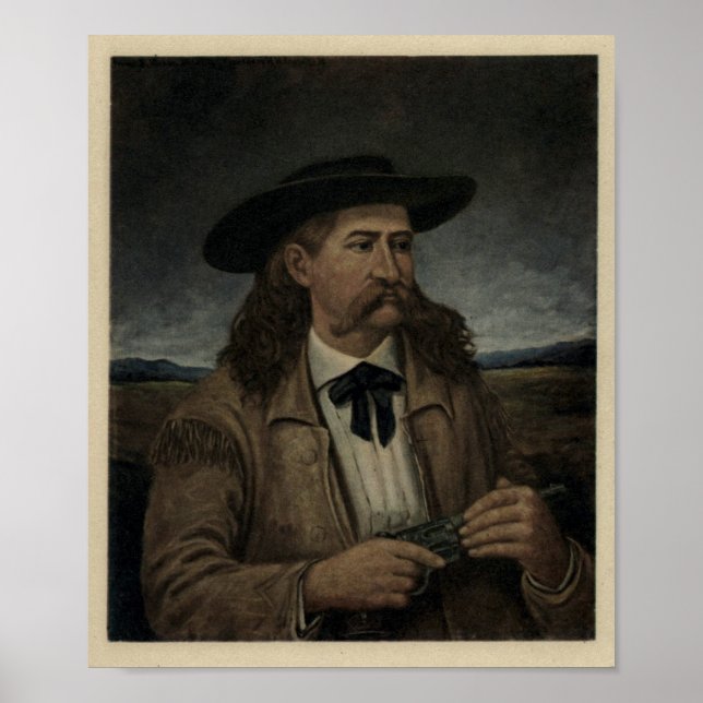 Poster James Butler Wild Bill Hickok (Devant)