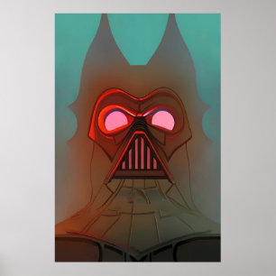 Poster James Earl Jonestown Monument Surréaliste