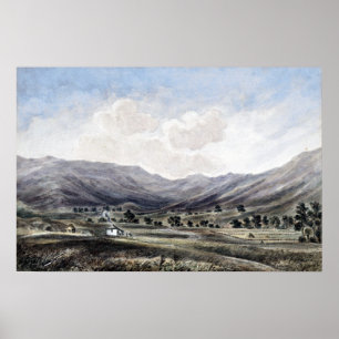 Poster James Madison Alden Rancho et Valley Père Noël Cru