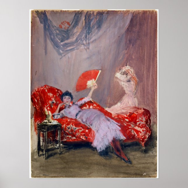 Poster James McNeil Whistler Milly Finch (Devant)