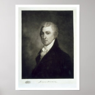 Poster James Monroe, 5th President of the United States o