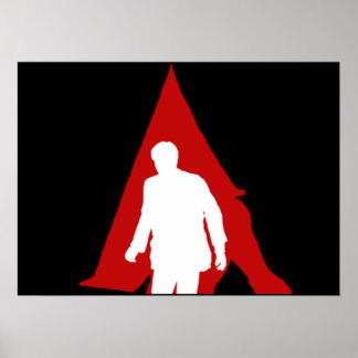 Poster James Sunderland Pyramid Head Silent Hill