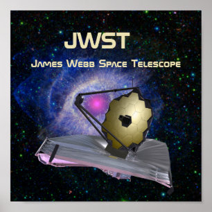 Poster James Webb Télescope spatial JWST