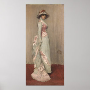 Poster James Whistler - Portrait de Lady Meux