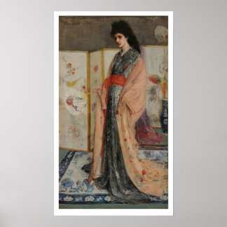 Poster James Whistler-Princess du pays de la porcelaine