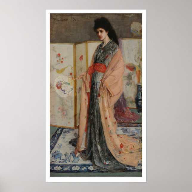 Poster James Whistler-Princess du pays de la porcelaine (Devant)