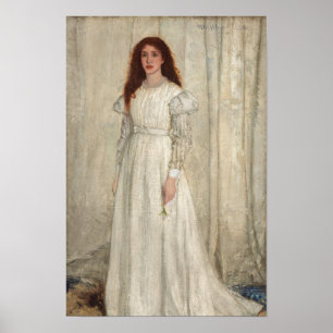 Poster James Whistler - Symphonie en blanc n° 1