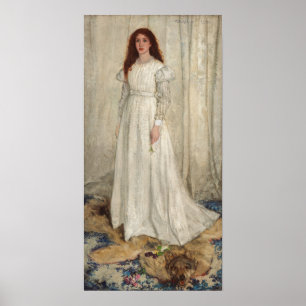 Poster James Whistler - Symphonie en blanc no 1