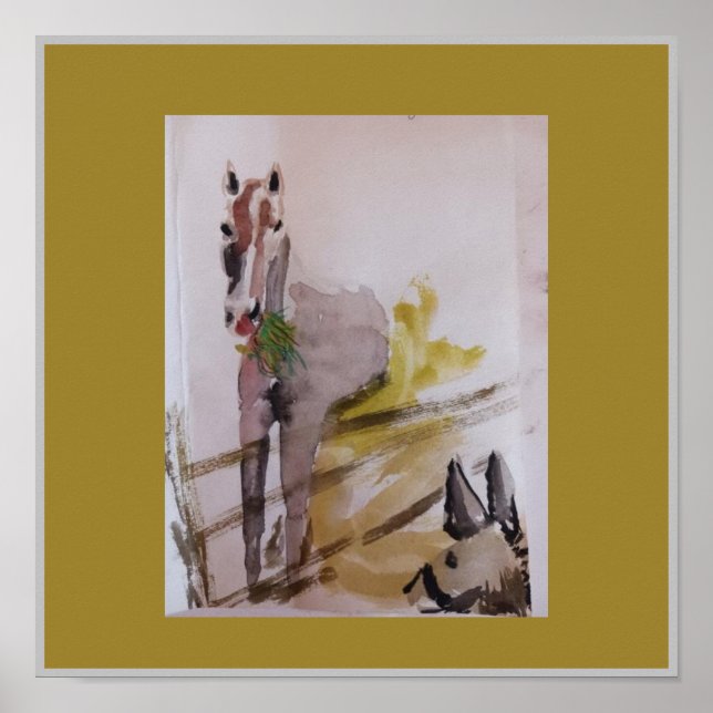 Poster Jamie Baby racehorse jupe Penelope (Devant)