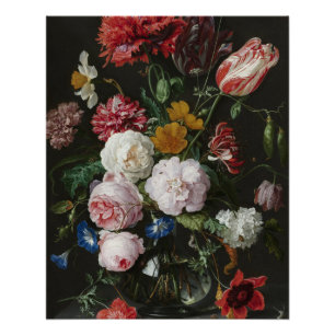 Poster Jan Davidsz. De Heem - La Vie Toujours Fleurie