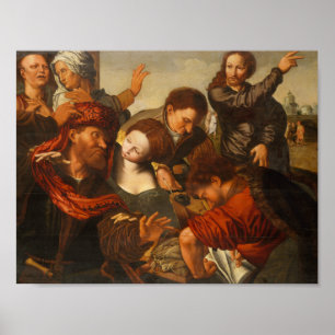 Poster Jan Sanders van Hemessen - L'appel de Matthew