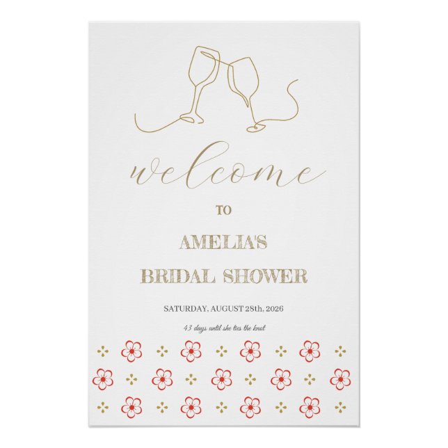 Poster  Japanese Plum Blossom Design (Devant)