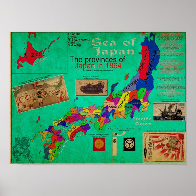 Poster Japon en 1864 (Devant)