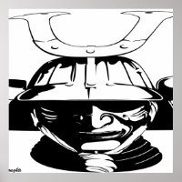 Japon - Japonais Samurai Guerrier Art Imprimer Pos