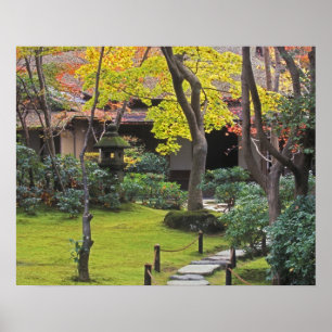 Poster Japon, Kyoto, Arashiyama, Okochi Sanso