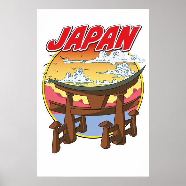 Poster Japon Tori (Devant)