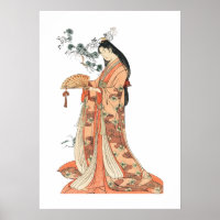 Japonais Geisha Asian Wall Art