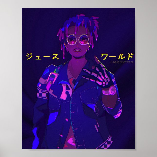 Poster japonais Neon (Devant)